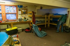 The squalor of the TAT Bunkhouse remains constant.