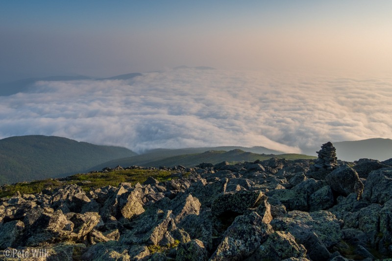 Catching some undercast during the early morning hours of the day.