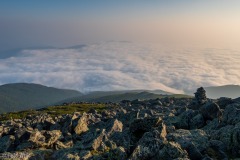 Catching some undercast during the early morning hours of the day.