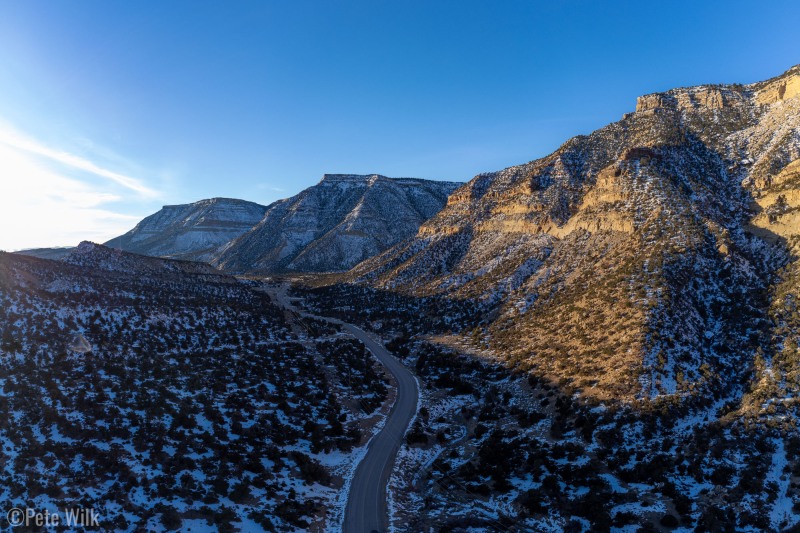 Morning in the Right Fork of Joe's Valley.