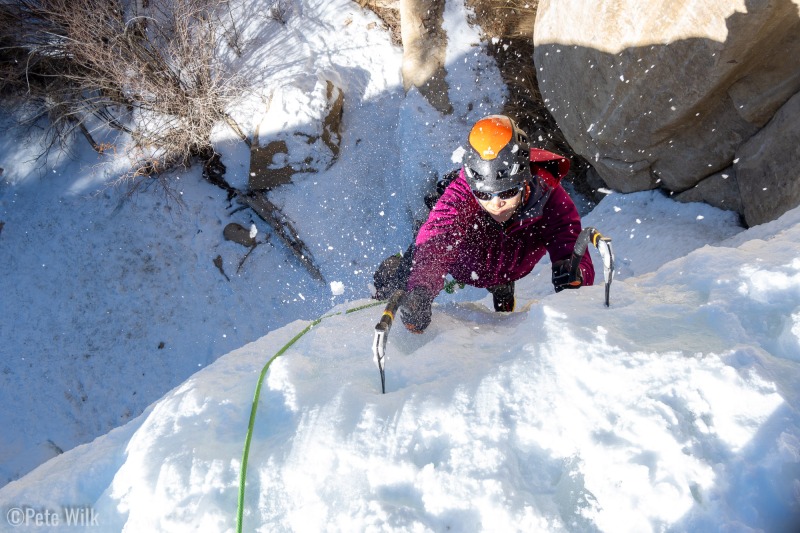 Geting to the lip and into the sun.