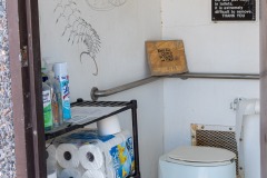 Hands down the most well stocked NPS toilet that you will ever find.