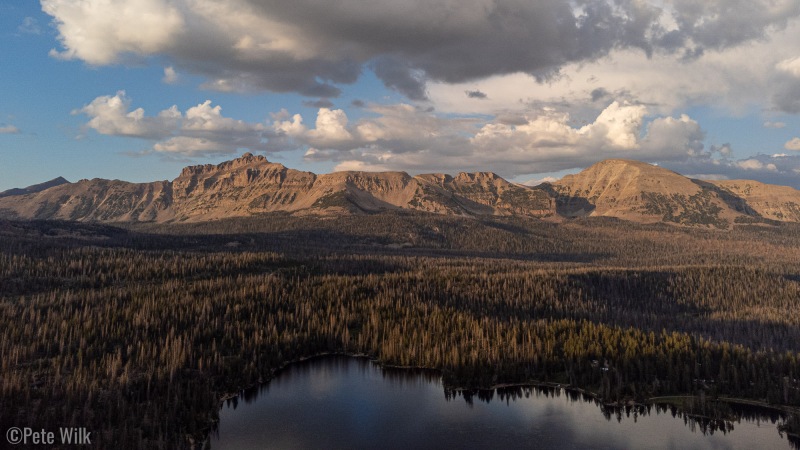 Looking toward Hayden Peak.