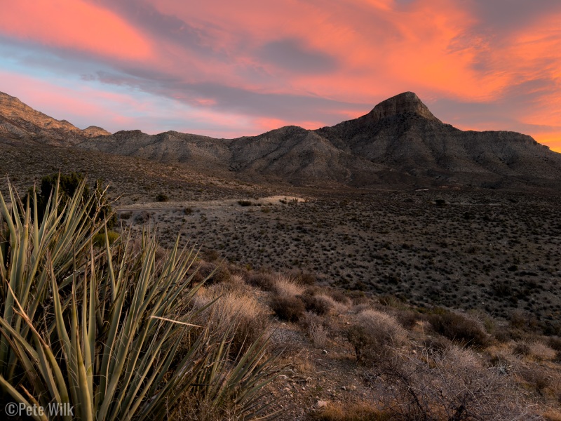Sunrise in Red Rocks