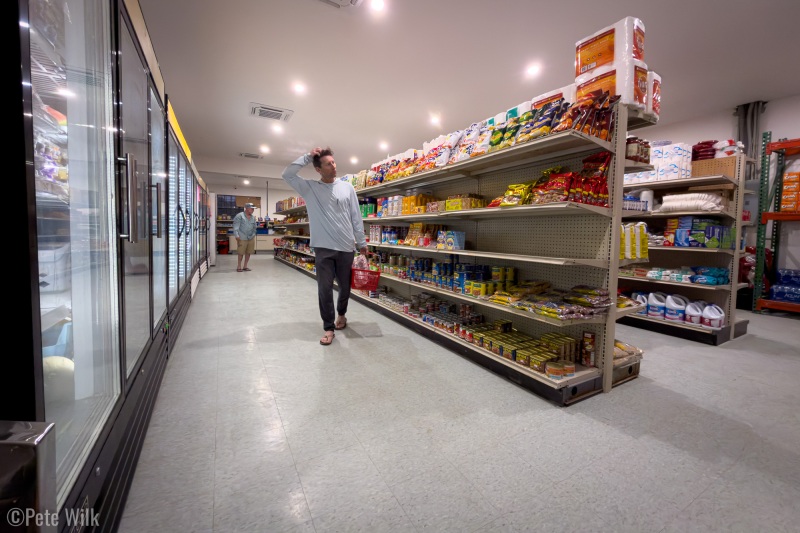 Our local market.  All you need, but not what you want.