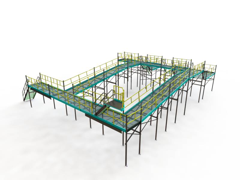 Dauenhauer Hops Harvesting Access Platforms